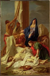 La discesa dalla croce, 1704-10